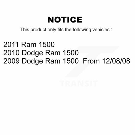 Kugel Front Wheel Bearing Hub Assembly For Dodge Ram 1500 70-515126